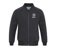 MANCHESTER CITY FC Official Gift Boys Retro Varsity Baseball Jacket 2-3 Years