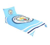 Manchester City FC Pulse Single Duvet Cover and Pillowcase Set