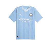 Manchester City FC Unisex Season 2023/2024 Official Home Authentic T-Shirt