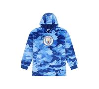 MANCHESTER CITY Football Club Boys Camouflage Fully Lined Luxury Fleece Hoodie, Oversized Fleece Blanket Hoody 7-13 Years