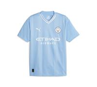 Manchester City Home Shirt 2023/24 Season - Replica - Men - Team Light Blue - Size: L