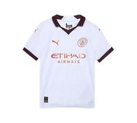 MANCHESTER CITY Kids Away Shirt 2023/24 Season - Short Sleeve - White