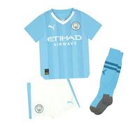 MANCHESTER CITY Kids Home Mini Kit 2023/24 Season - Team Light Blue - Size: 3 Years