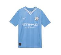 Puma Manchester City FC 2023/24 Home Shirt Junior - Blue - Kids 5-6Y