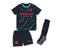 MANCHESTER CITY Kids Third Mini Kit 2023/24 Season - Dark Navy
