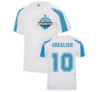 Manchester City Men's Mens Jack Grealish Manchester Sports Training Jersey in White | Size: Medium Manchester City White M