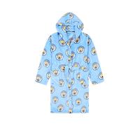 MANCHESTER CITY Mens Official F.C. Dressing Gown Fleece Hooded Man City Robe (Medium)