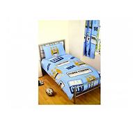 Manchester City Official Single Duvet Set - Multi-Colour