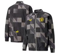 Puma Manchester City 22 23 Pre Match Jacket Grey