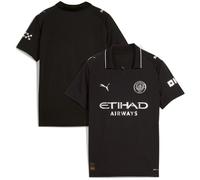 Puma Manchester City FC Kids' Away Jersey 25/26, Black (Black), 140