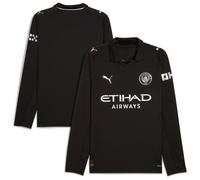 Manchester City Puma Football Away Shirt Jersey Men's 2025-26 Black
