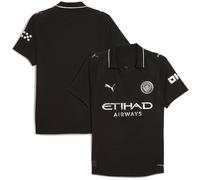Manchester City Puma Football Away Shirt Jersey Men's 2025-26 Black
