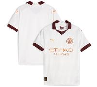 Manchester City Puma Football Away Shirt Jersey Youth 2023-24