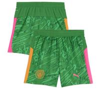 Manchester City Puma Football Goalkeeper Shorts Youth 2025-26 Green
