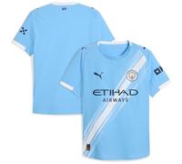 PUMA Manchester City 25/26 Authentic Home Jersey Men, Light Blue/White, size 3XL
