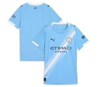 Manchester City Puma Football Home Shirt Jersey Women's 2025-26 Blue