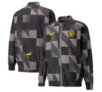 Manchester City Puma Football Jacket Men's Grey