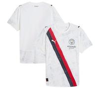 Manchester City Puma Football Shirt Jersey Men's White