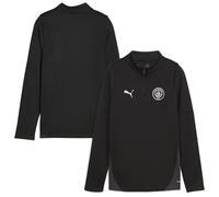 Manchester City Puma Football Training Sweatshirt Youth Black