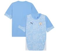 PUMA Manchester City FC Kids' Training Jersey 25/26, Blue (Team Light Blue x White), 140