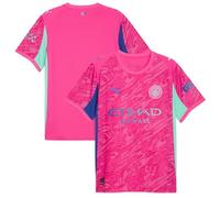 PUMA Men’s Manchester City FC 2025/26 Goalkeeper Jersey - Pink - Size: XL