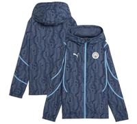 Manchester City Puma Pre Match Jacket - Blue - Womens