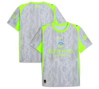 PUMA Manchester City FC Men's 3rd Jersey 25/26, Blue (Cool Weather x Pro Green), m