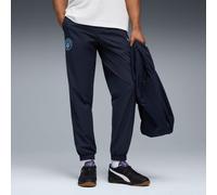 Manchester City PUMAtech Woven Pants Men, Dark Blue, size XS
