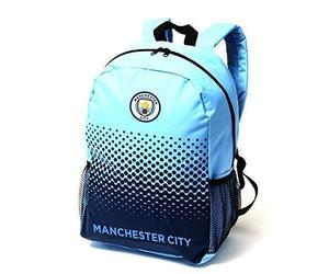 Manchester City School Backpack Lunch Boot Bag Stationery Set Kids Official Kit