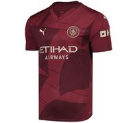 Puma Manchester City Third Shirt 2024 2025 Adults L Red