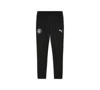 PUMA Manchester City FC Men's Training Pants with Pockets 25/26, Black (Black x Silver), s