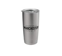 Manchester England Heritage Pride Stainless Steel Insulated Tumbler