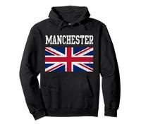Manchester Flag United Kingdom Flag Union Jack Couples Group Pullover Hoodie