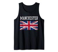 Manchester Flag United Kingdom Flag Union Jack Couples Group Tank Top