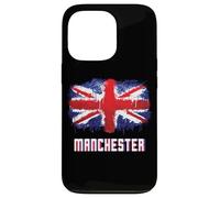 Manchester Grunge Union Jack Flag Case for iPhone 13 Pro