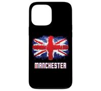 Manchester Grunge Union Jack Flag Case for iPhone 13 Pro Max