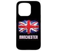 Manchester Grunge Union Jack Flag Case for iPhone 15 Pro