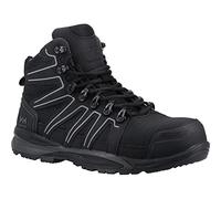Helly Hansen MANCHESTER MID S3 Unisex Safety Boots Black/Grey - UK 4