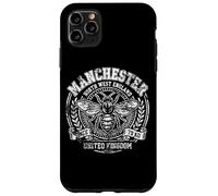 Manchester NW England UK Since 79 AD Bee Aged White Print Case for iPhone 11 Pro Max
