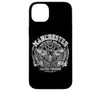 Manchester NW England UK Since 79 AD Bee Aged White Print Case for iPhone 14 Plus