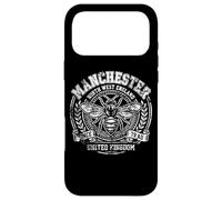 Manchester NW England UK Since 79 AD Bee Aged White Print Case for iPhone 17 Pro Max