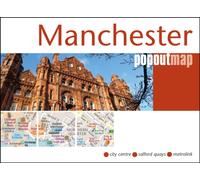Manchester PopOut Map : Pocket size, pop-up map of Manchester city centre
