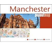 Manchester PopOut Map: Pocket size, pop-up map of Manchester city centre (PopOut Maps)