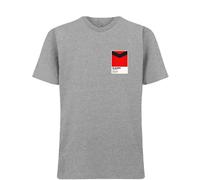 Manchester Rooney Red Classic Football Shirt Colours Frame Men's T-Shirt - Gray / S