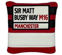 Manchester Sir Matt Busby Way Golf Mallet Headcover