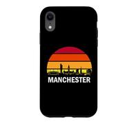 Manchester Skyline - Beetham Tower, Town Hall & Landmarks Case for iPhone XR