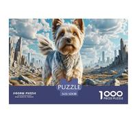 Manchester Terrier 1000 Pieces Jigsaw Puzzles Engaging Family Games Jigsaw Puzzle Beautiful Decoration for Gifts 52x38cm/1000pcs