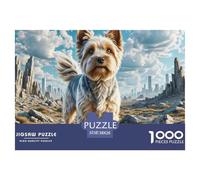 Manchester Terrier 1000 Pieces Jigsaw Puzzles Engaging Home Decoration Jigsaw Puzzle Unique Puzzle Gift for Adults And Kids 38x26cm/1000pcs