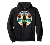 Manchester Terrier Dog Owner Summer Vibes Vacation Holiday Pullover Hoodie