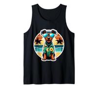 Manchester Terrier Dog Owner Summer Vibes Vacation Holiday Tank Top